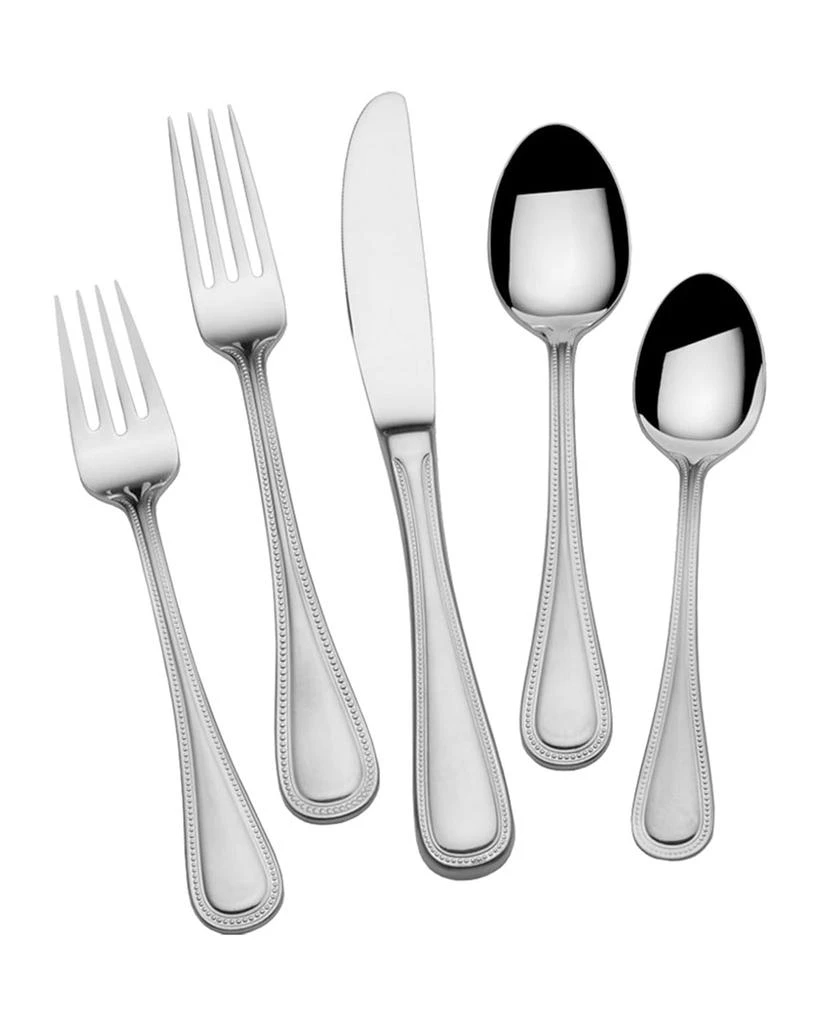 Towle Silversmiths Towle Beaded Antique 45-Piece Flatware Service 2