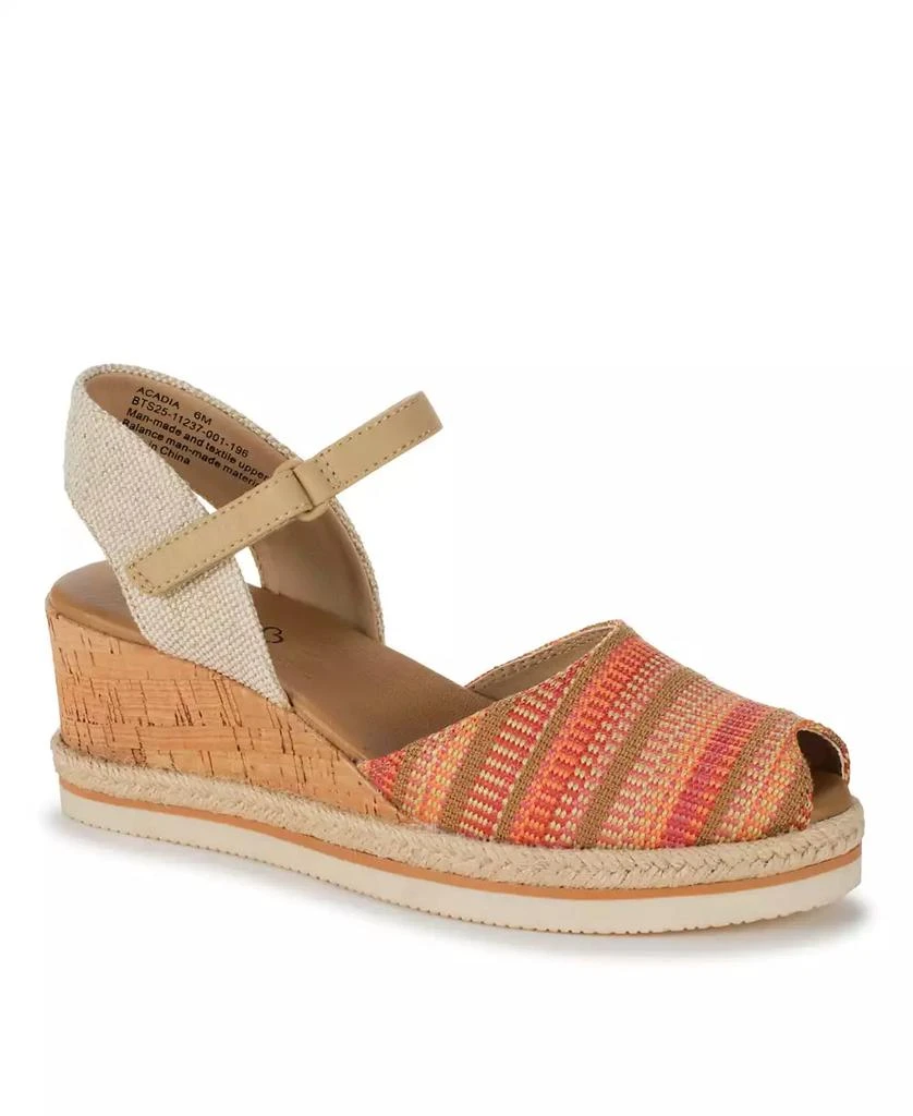 Baretraps Women's Acadia Peep Toe Wedge Sandals 1