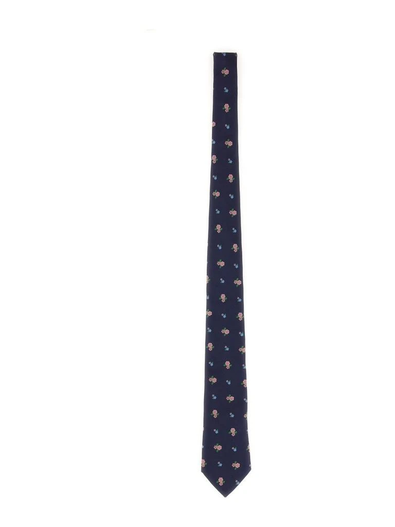 Paul Smith Paul Smith Floral Embroidered Tie 1