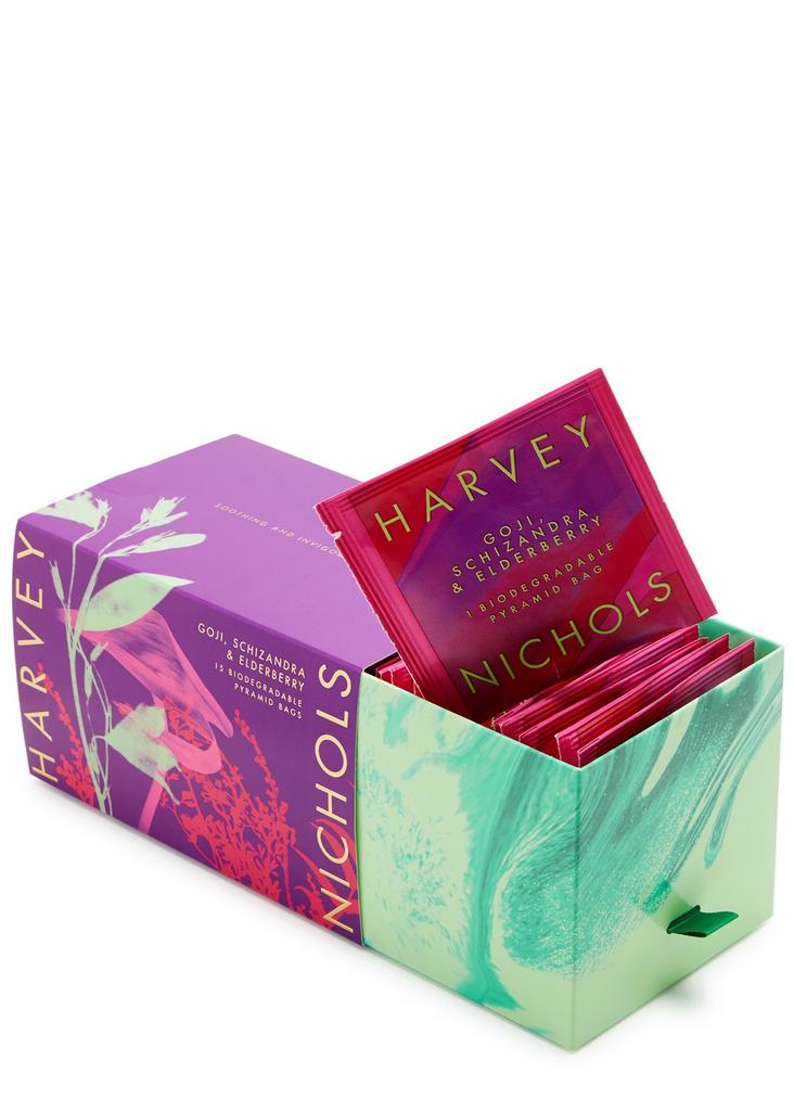 Harvey Nichols Goji, Schizandra & Elderberry Teabags x 15