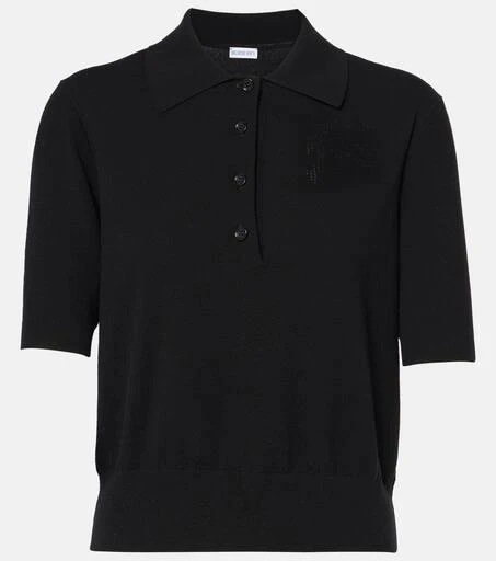 Burberry Cotton-blend polo shirt 1