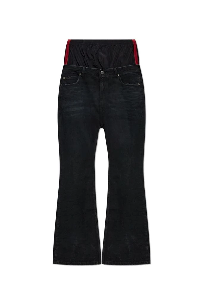 Balenciaga Balenciaga Layered Flared Jeans 1