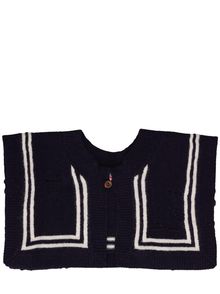 Charles Jeffrey Loverboy Sailor Lambs Wool Collar