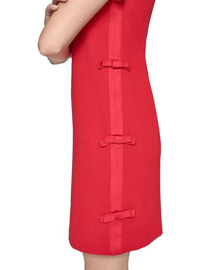 Karl Lagerfeld Paris Ponte Bow Trim Dress 5