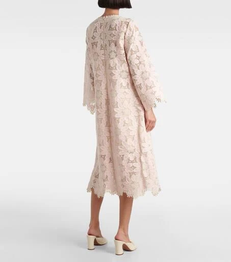 Zimmermann Ottie scalloped lace midi dress 3