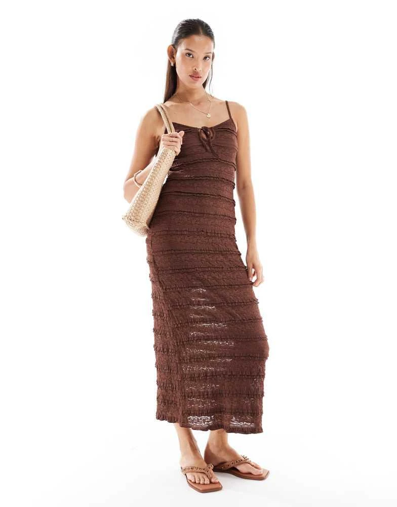 chinese dress ladies Miss Selfridge Pink Lace Sleeveless Short Dress