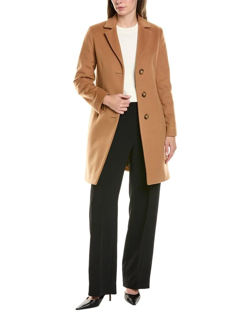 Cinzia Rocca Wool & Cashmere-Blend Coat 1