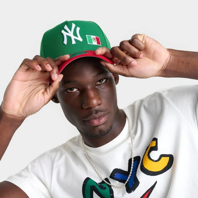 New Era New Era New York Yankees Mexico MLB 9FORTY Snapback Hat 1