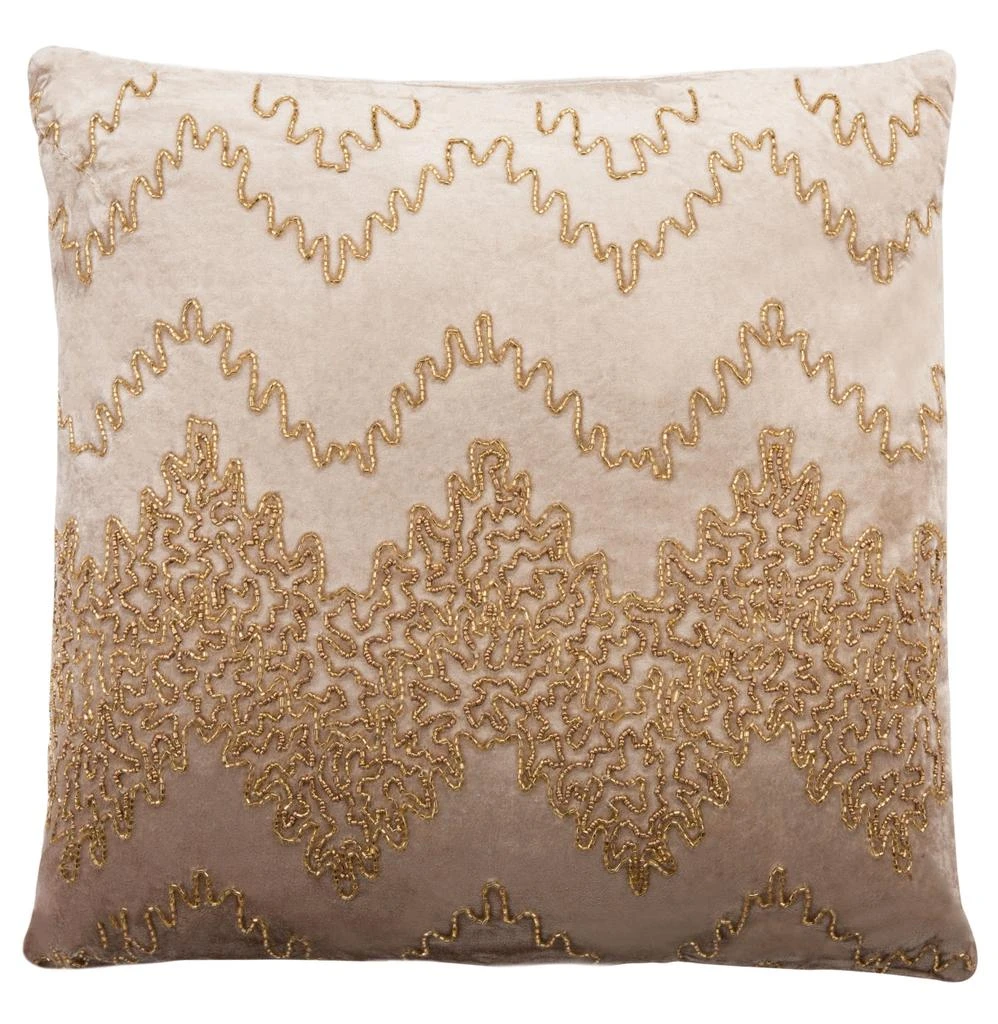 Safavieh Gold Sparkle Pillow 2
