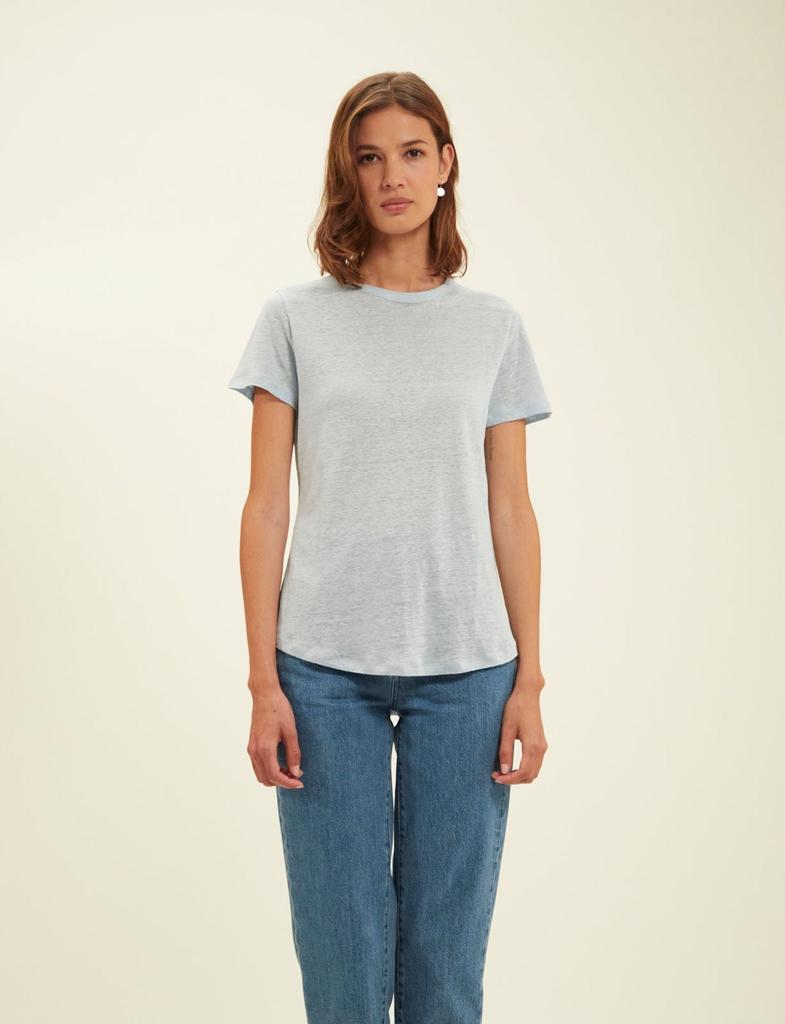 INES DE LA FRESSANGE Lisette light blue T-shirt