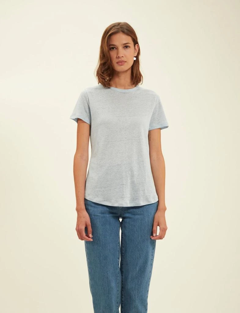 INES DE LA FRESSANGE PARIS Lisette light blue T-shirt 2