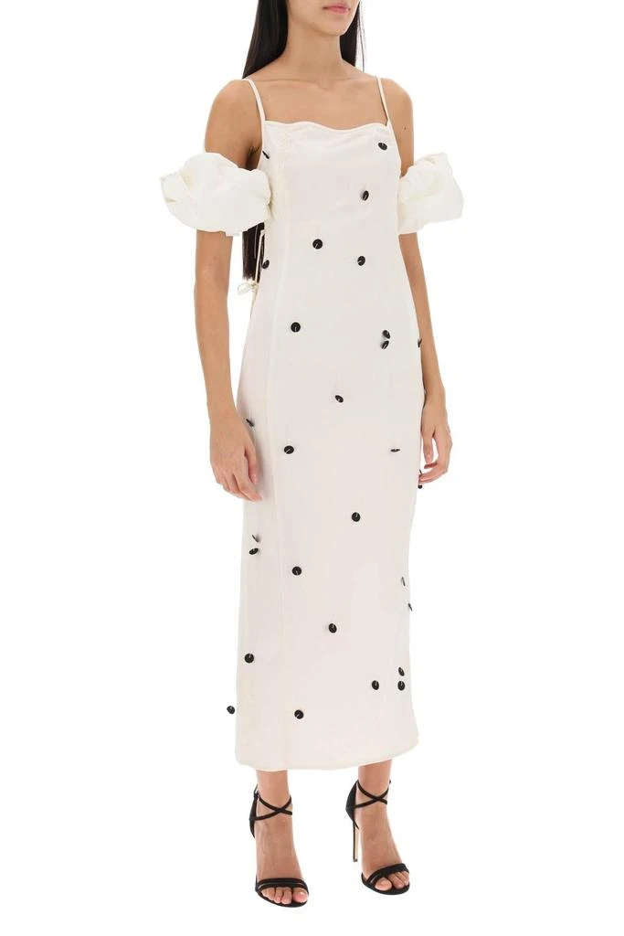 Jacquemus Jacquemus La Robe Chouchou Slip Dress With Detachable Sleeves 1