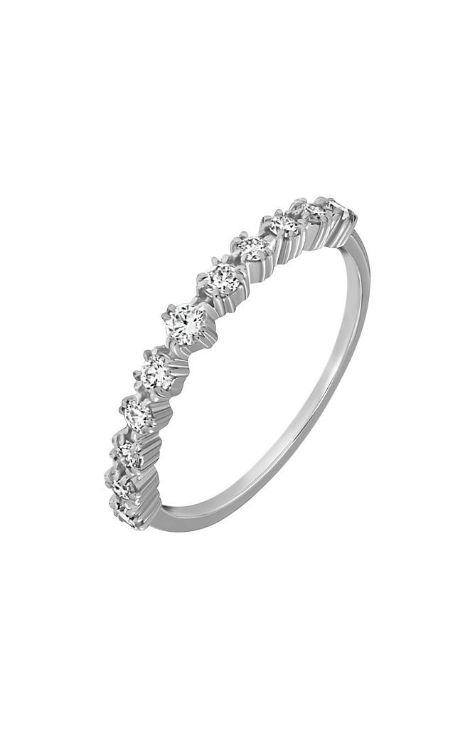 Bony Levy Liora 18K White Gold Diamond Stackable Ring - 0.31ct.