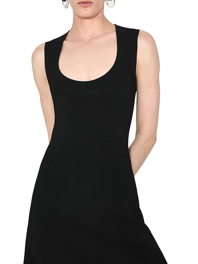 Galvan Claudia Sleeveless Midi-Dress 4