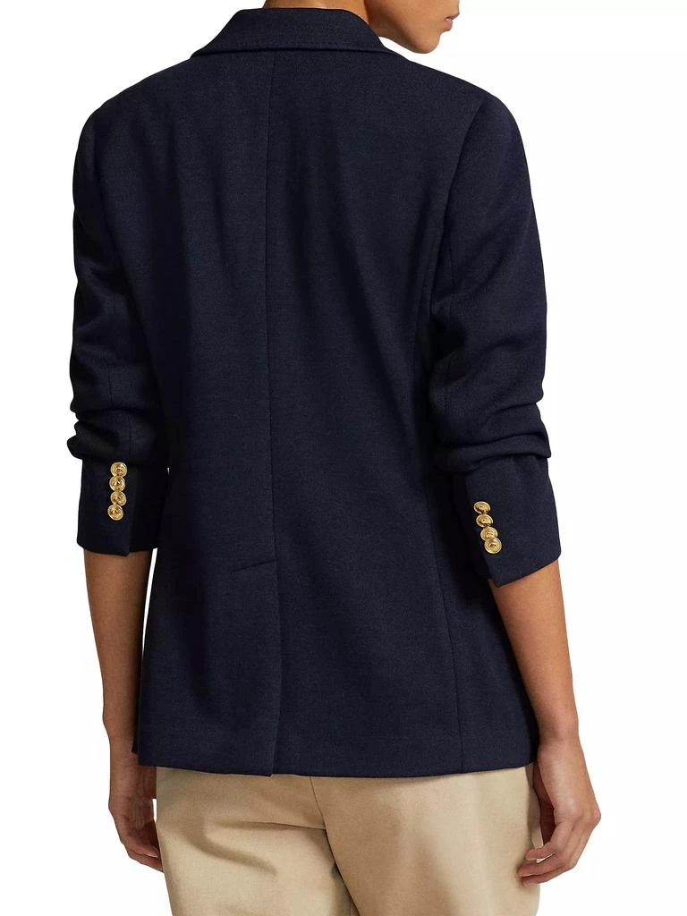 Ralph Lauren Double-Knit One-Button Blazer 7