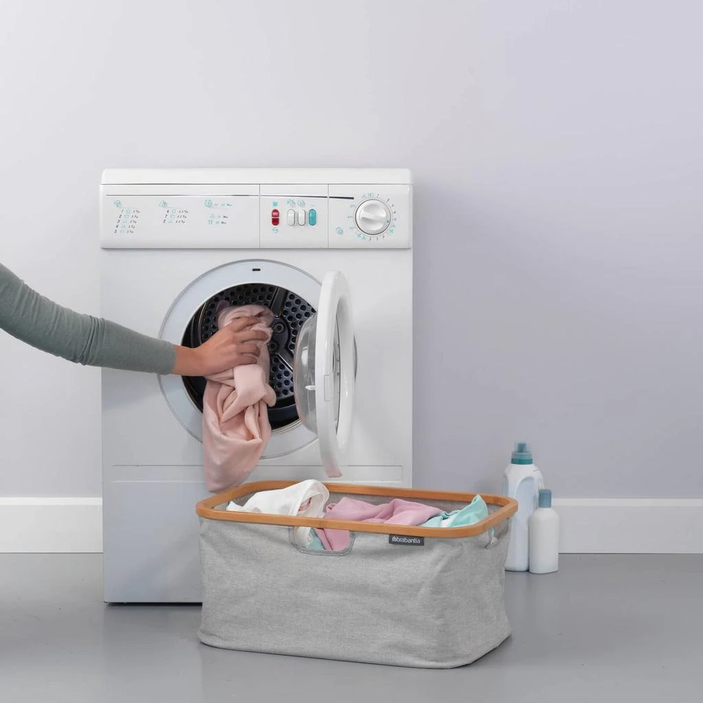 Brabantia Brabantia Foldable Laundry Basket - 40L - Grey 3