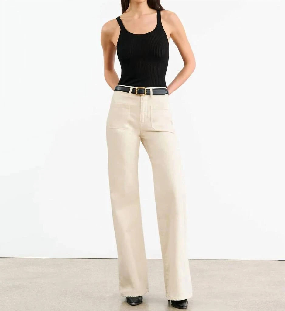 Nili Lotan Nili Lotan - Florence High-rise Flare Leg Pant 2