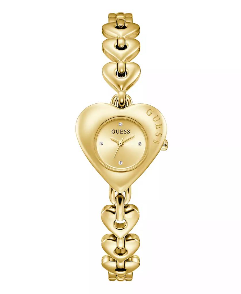 GUESS Women's Gold-Tone Analog Watch, 28mm