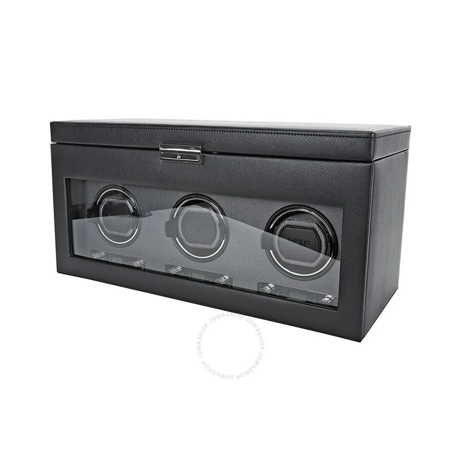 Wolf Viceroy Module 2.7 Triple Watch Winder with Storage 456302 2