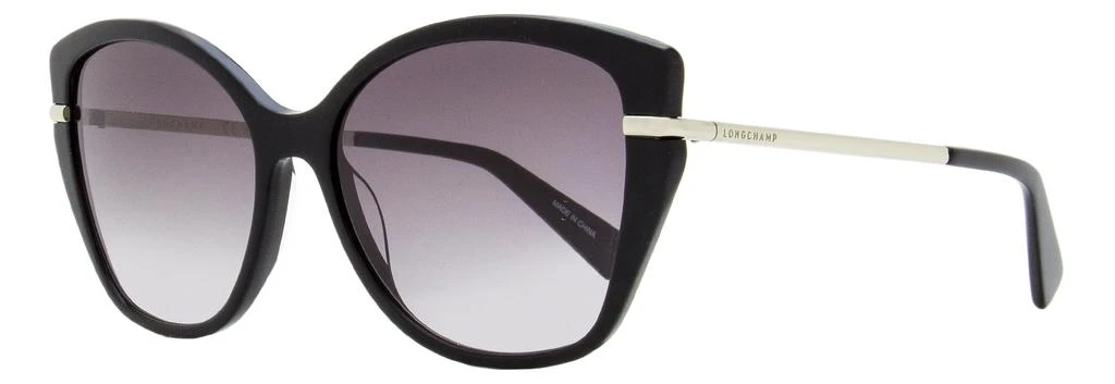 Longchamp Women's Heritage Butterfly Sunglasses LO627S 001 Black 57mm 1