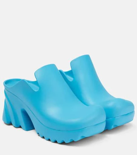 Bottega Veneta Flash rubber mules 1