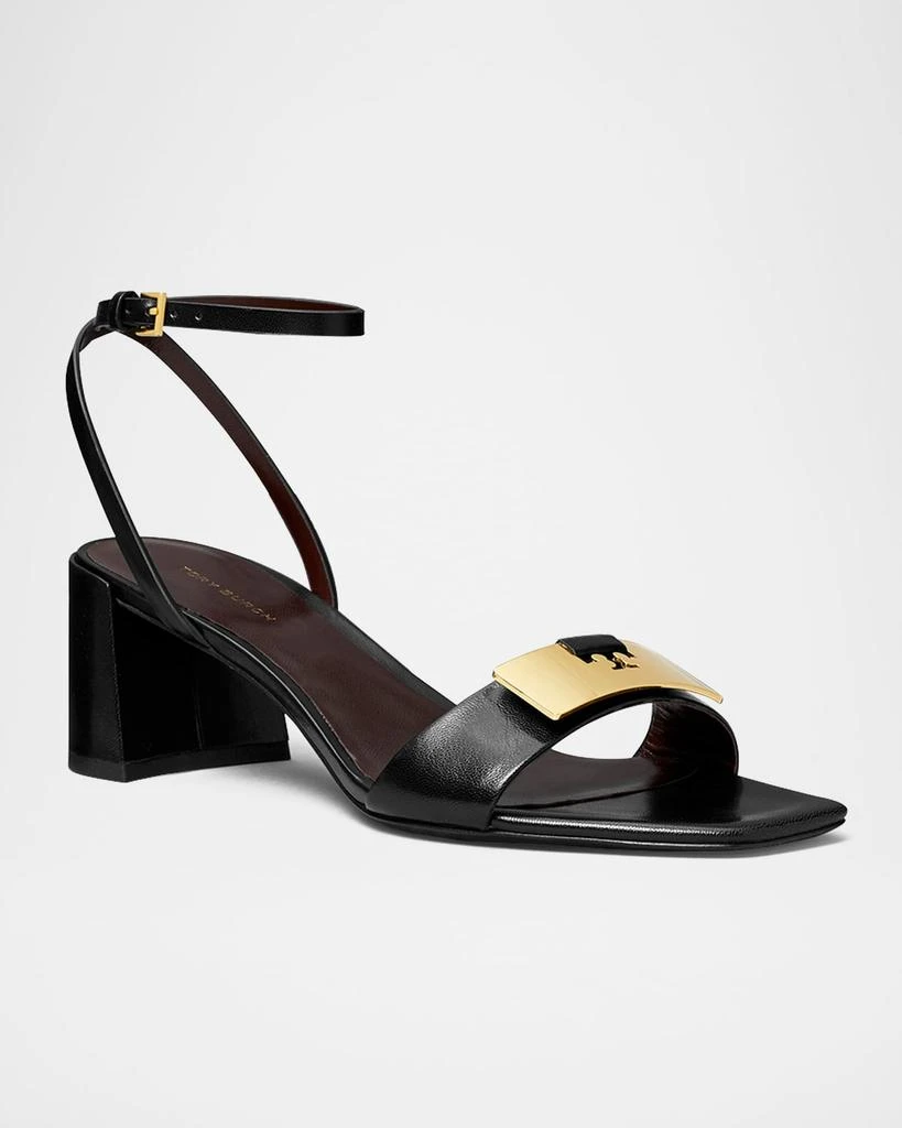 Tory Burch Gigi Leather Bar Ankle-Strap Sandals 2
