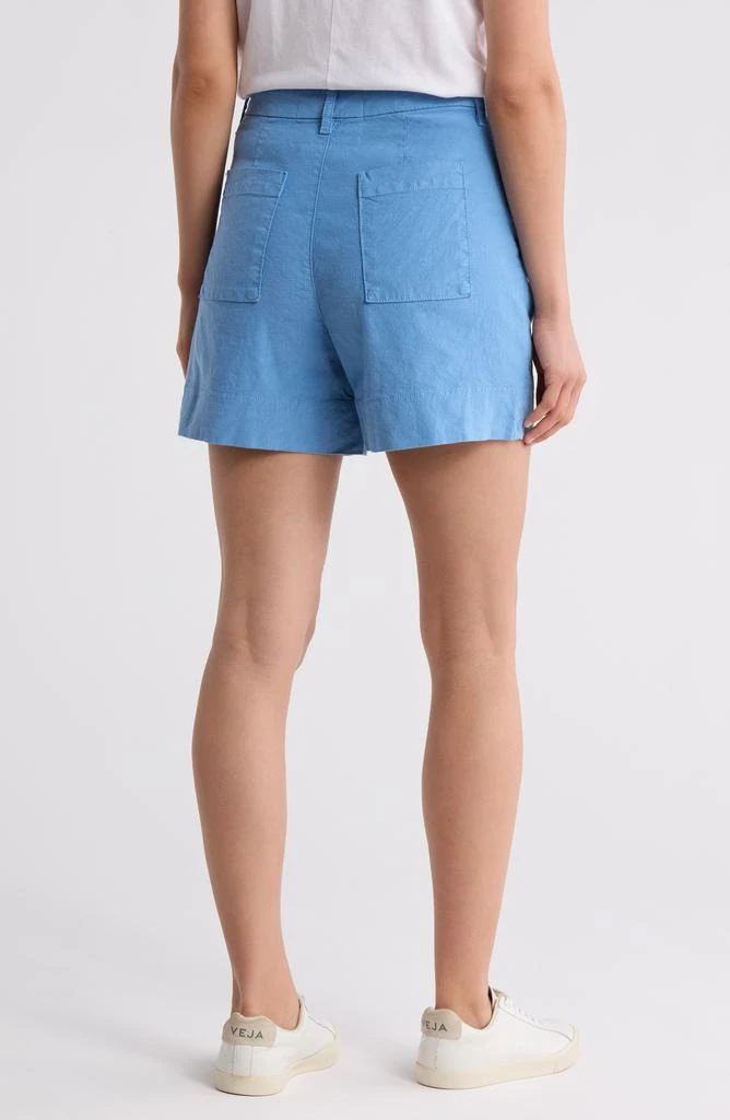 Frank & Eileen Cotton Blend Walking Shorts 2