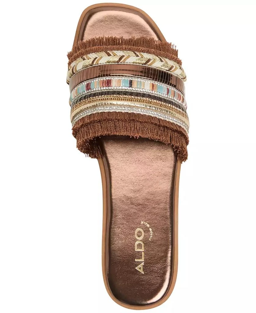 ALDO Women's Coralya Embellished Flat Sandals 4