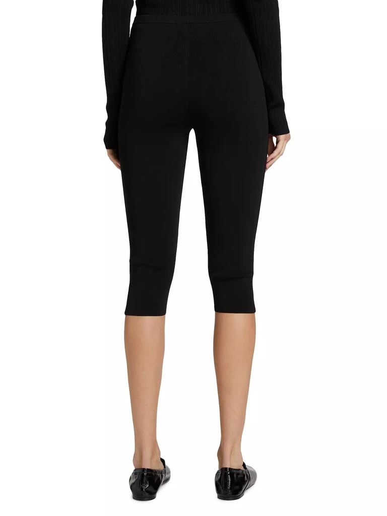 Totême Jersey Knit Slim-Leg Capri Pants 5