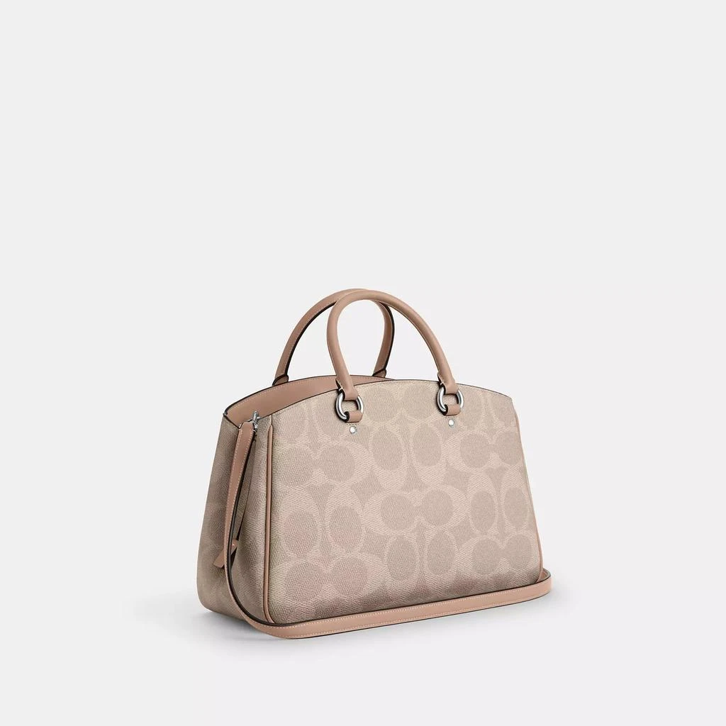 Coach Savannah Carryall Bag In Signature Canvas 2