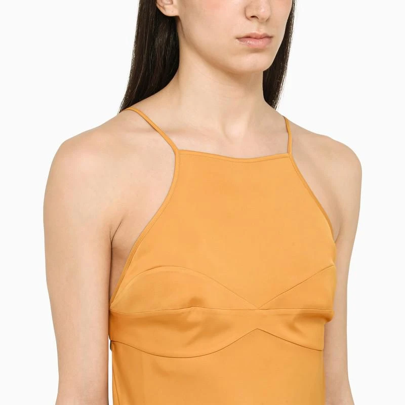 Calvin Klein Vintage gold satin tank top 4