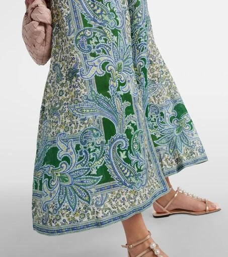 reformation zenni linen dress Few Moda | Zenni Linen Set main image 0
