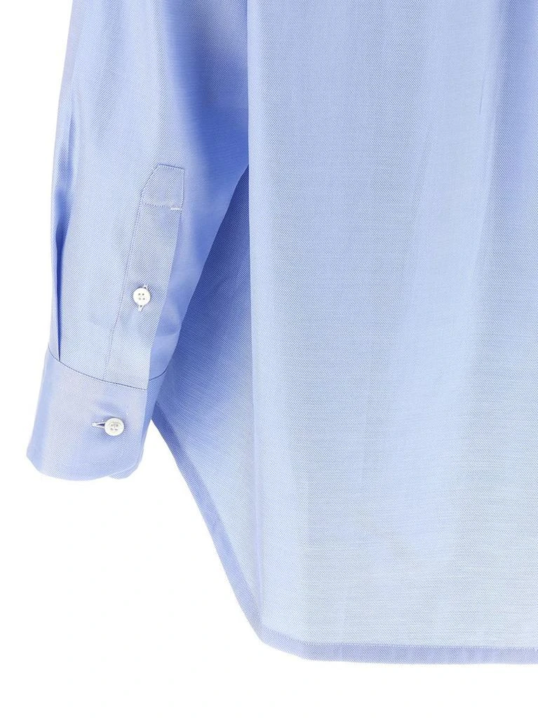 white christmas dresses Men's Sea Island Cotton Shirt in Light Blue main image 1