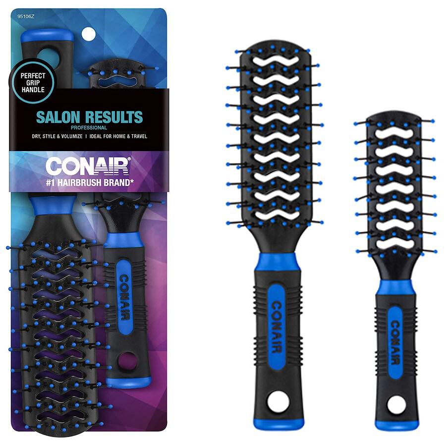 Conair Professional Vent Hairbrush 2 pc Multi-Size Set