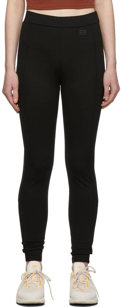 FRAME Black Sporty Leggings 1