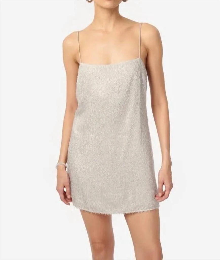 CAMI NYC Cami Nyc - Rin Metallic Chiffon Dress 1