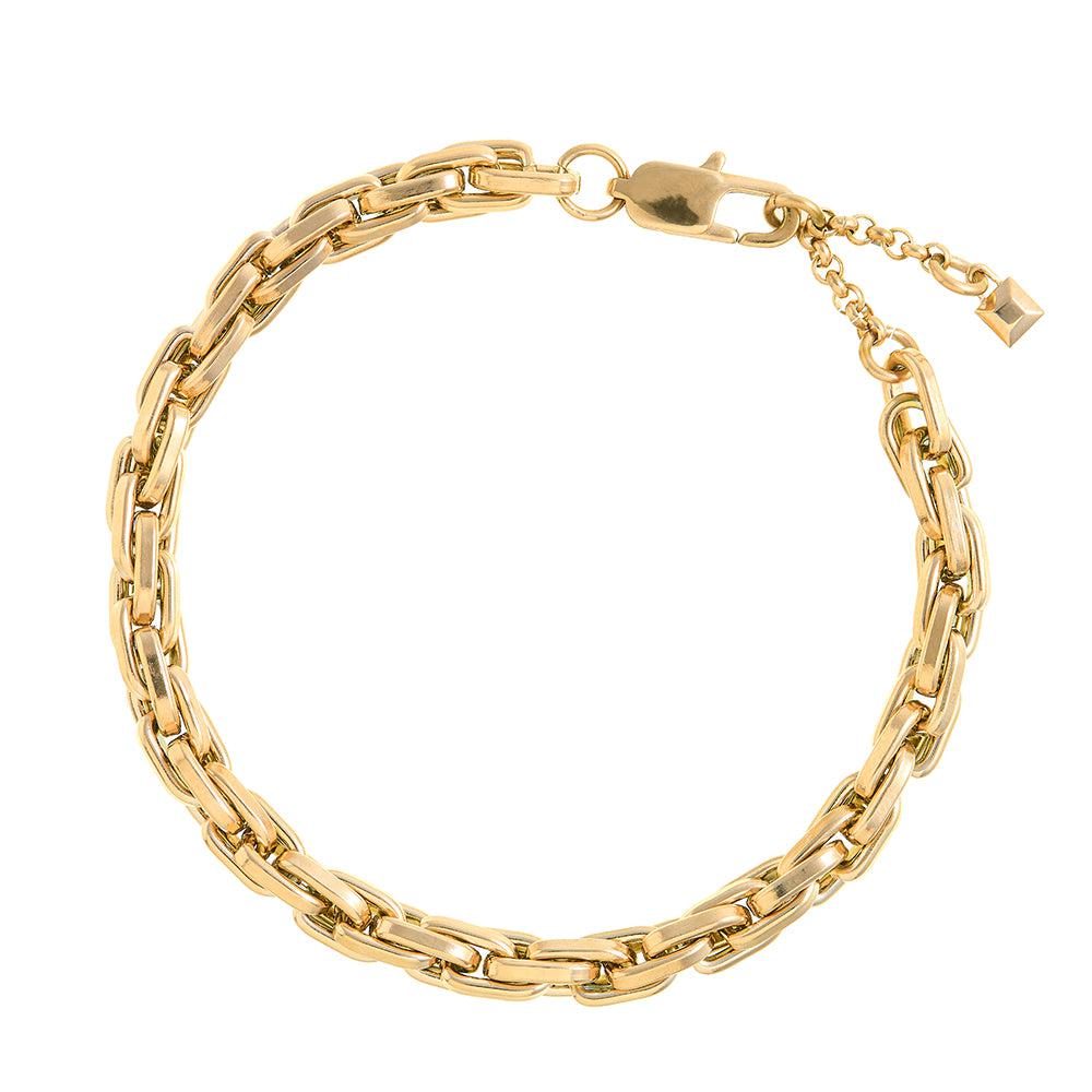 Orelia LUXE LUXE Interlocking Link Chain Bracelet