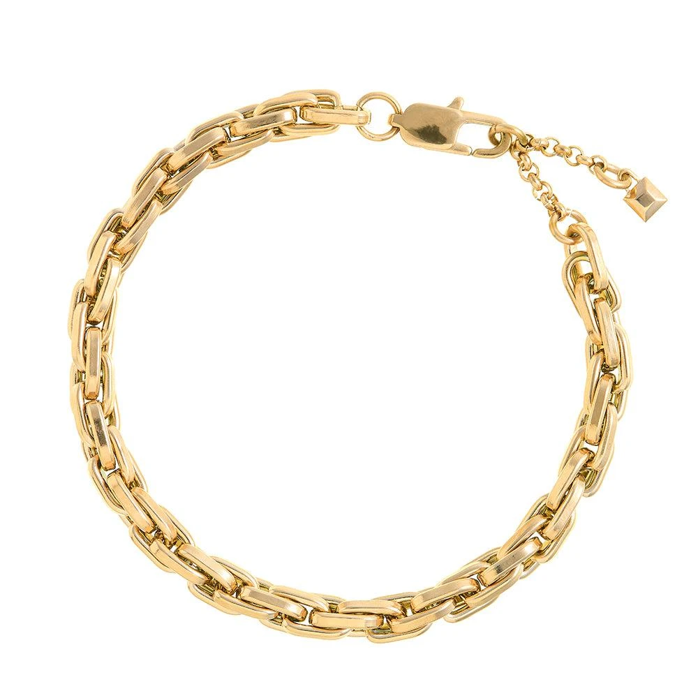 Orelia LUXE LUXE Interlocking Link Chain Bracelet 1