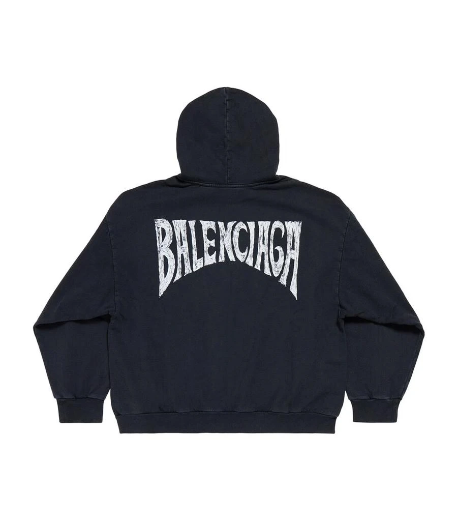 Balenciaga Cotton Logo Hoodie 2