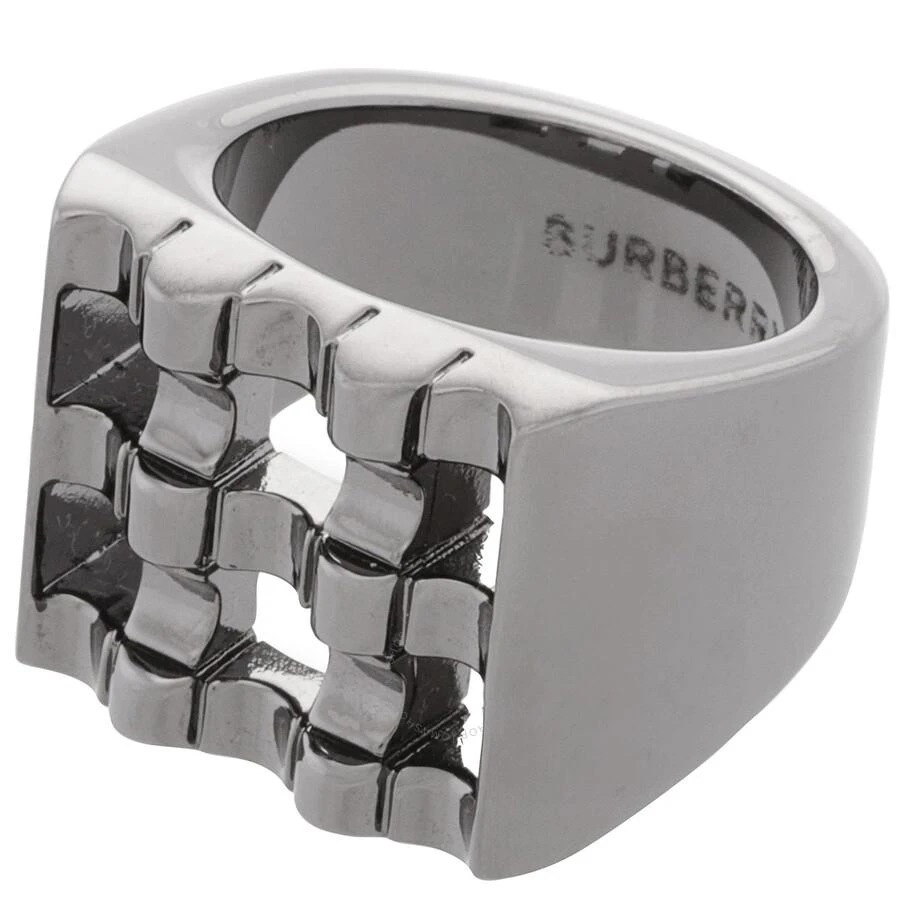 Burberry Ruthenium-Plated Cube Ring 3