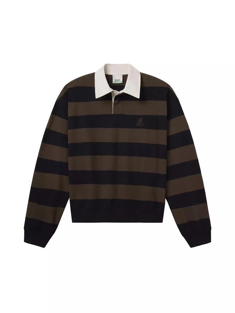 AGOLDE Agolde X RSVP Gallery Striped Rugby Shirt 1