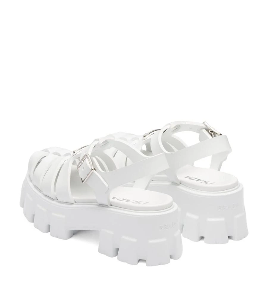 Prada Rubber Platform Sandals 55 3