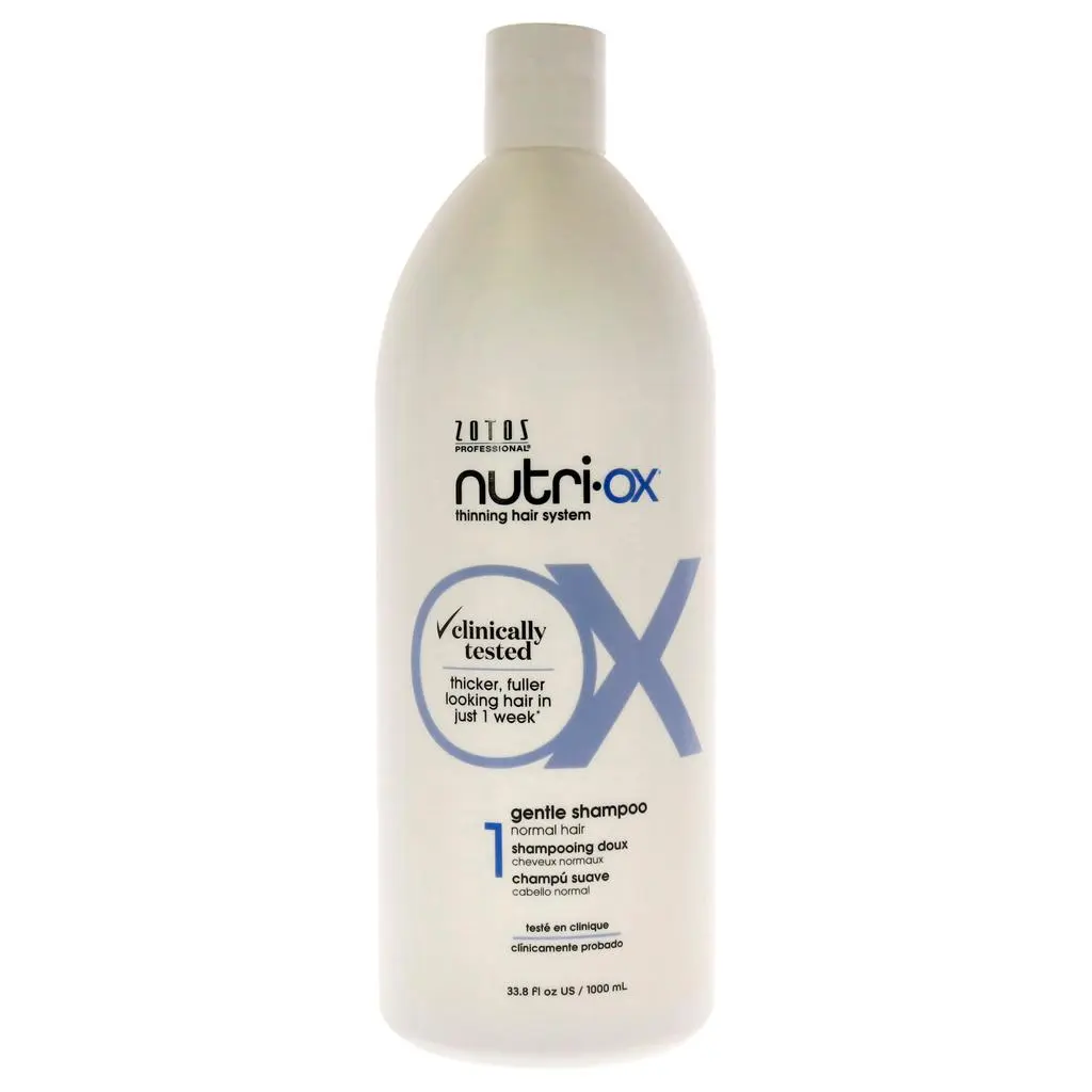 Zotos Nutri-ox Gentle Shampoo by for Unisex - 33.8 oz Shampoo