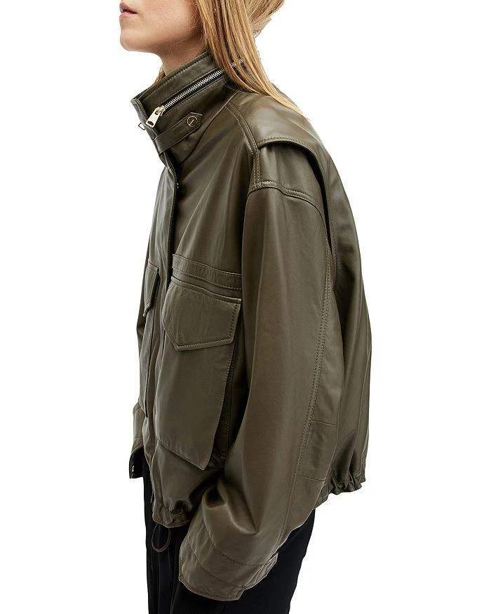 ALL SAINTS Clay Leather Jacket 4