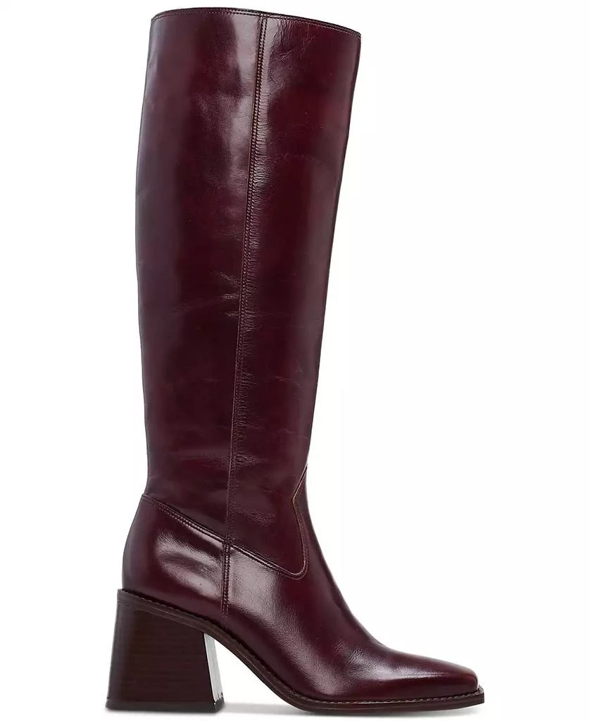 Vince Camuto Womens's Sangeti Snip-Toe Block-Heel Extra Wide-Calf Knee-High Boots 2