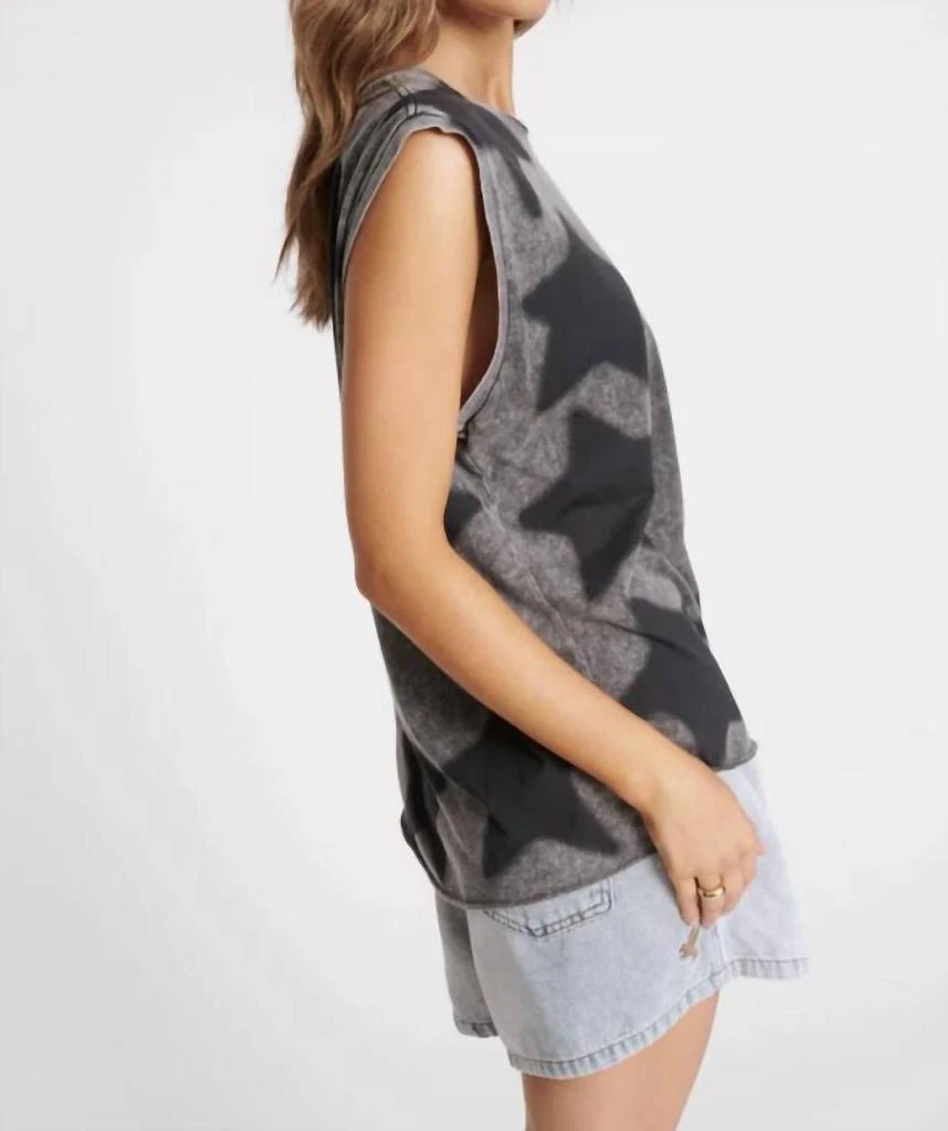 One Teaspoon One Teaspoon - star dust oversized tank 3