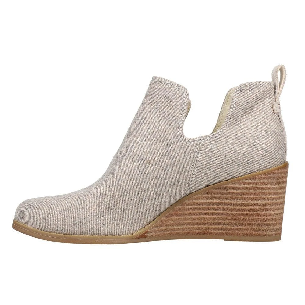 TOMS Kallie Wedge Round Toe Booties 3