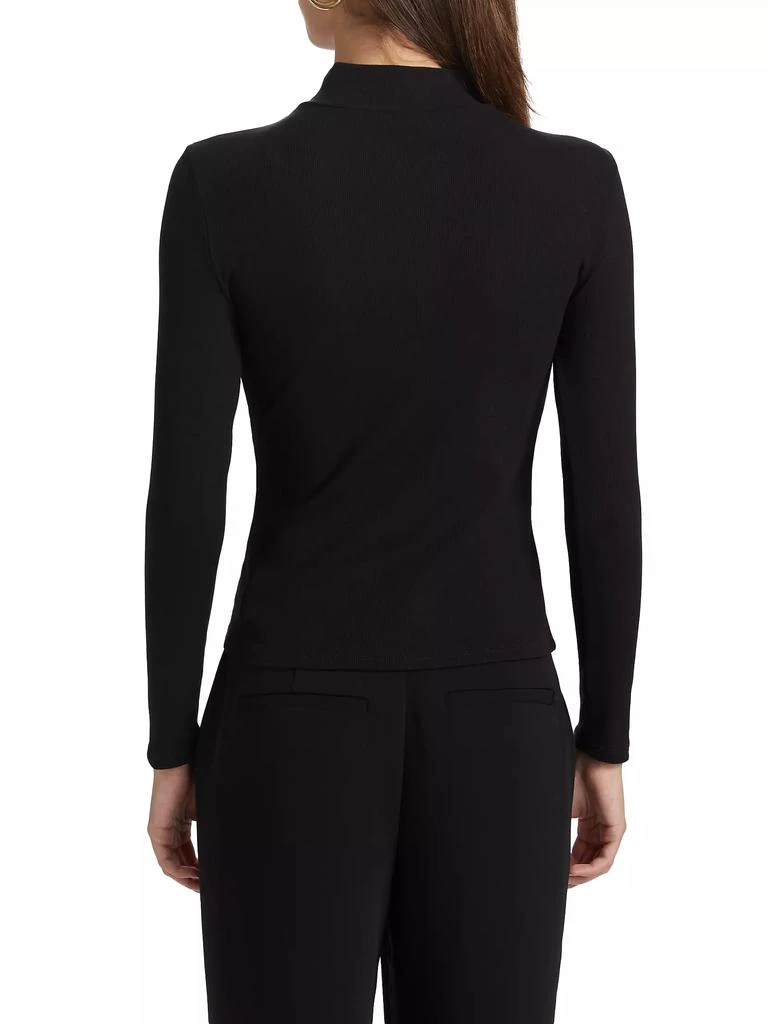 Generation Love Alianna Rib-Knit Mock-Turtleneck Top 5