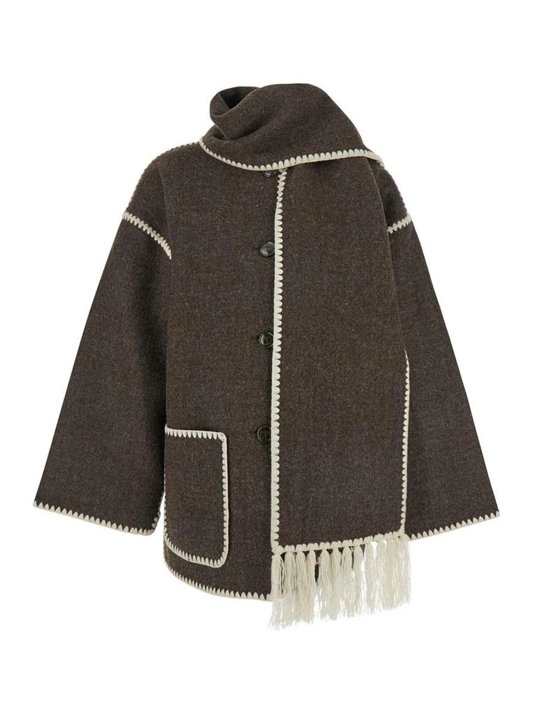 Totême Embroidered Scarf Jacket 1