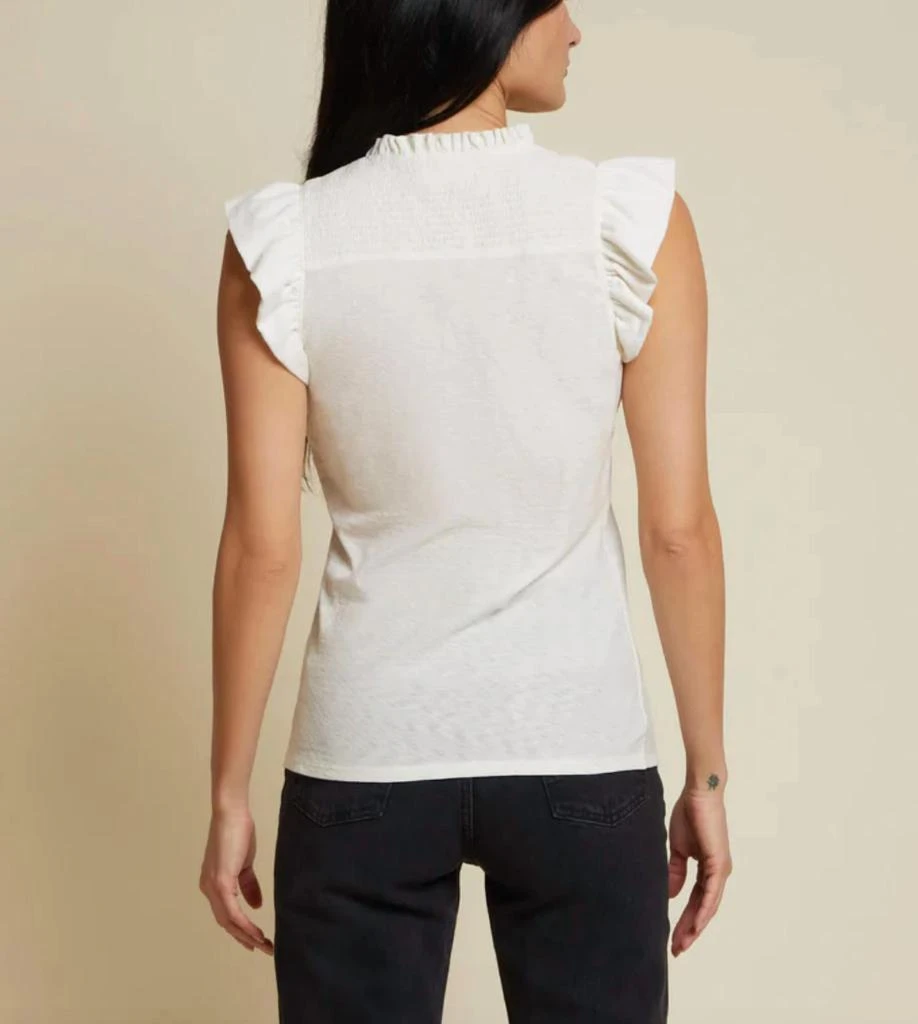 Nation LTD Habiba Smocked V-Neck Tank Top 3